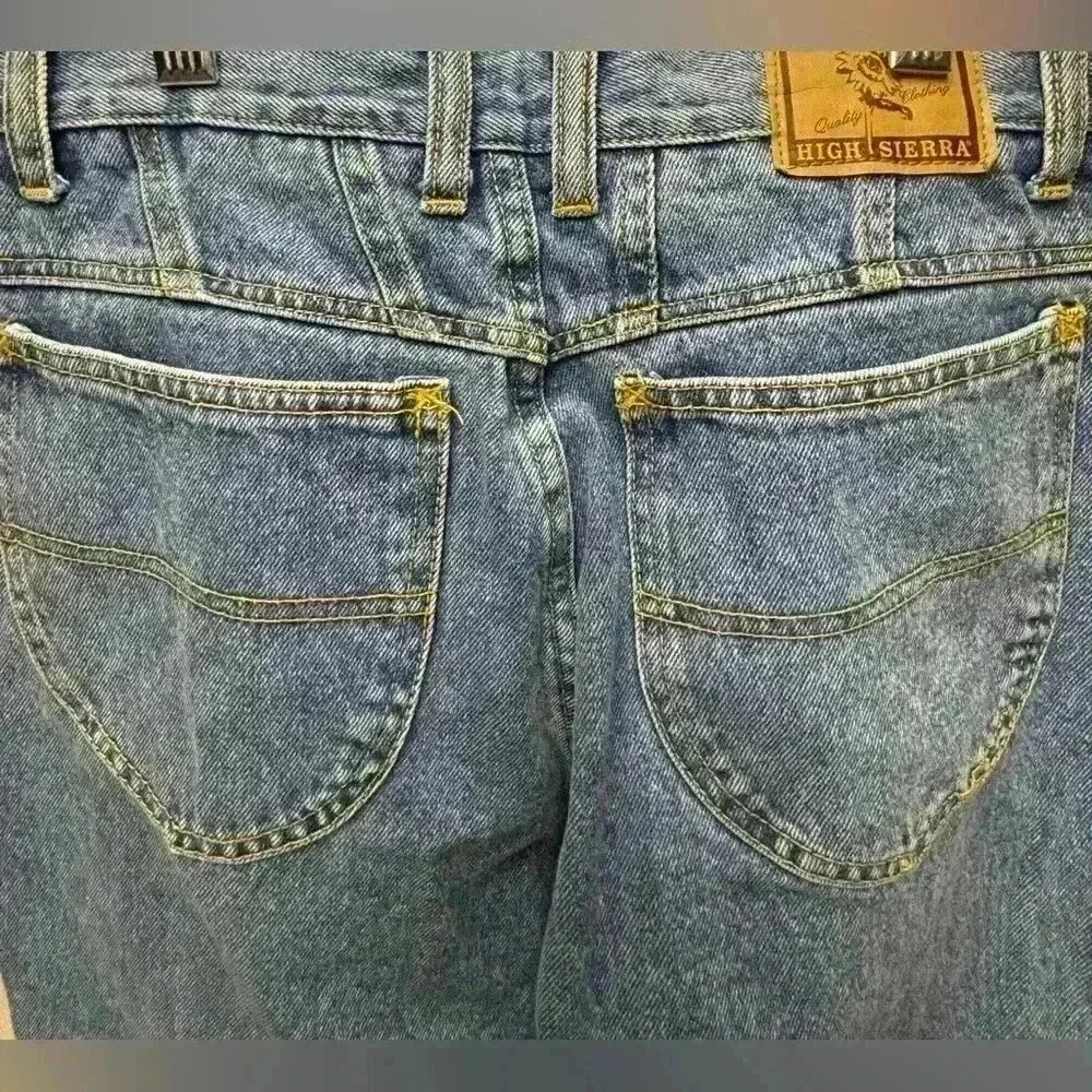 High Sierra Women's Vintage Sunflower High Rise Denim Jeans Size 10 - Picture 14 of 14